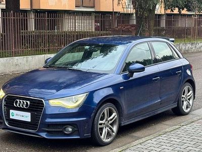 Usata Audi A1 S-Line 90 CV (66 kW) 2014 Blu Utilitaria