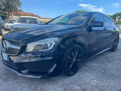 Usata Mercedes CLA200 Premium 136 CV (100 kW) 2015 Nero Coupé