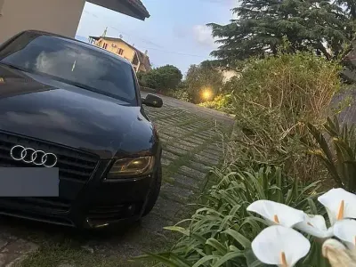 Usata Audi A5 S-Line 170 CV (125 kW) 2010 Nero Coupé
