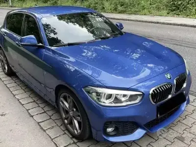 Usata BMW 116 M Sport 116 CV (85 kW) 2017 Blu Utilitaria