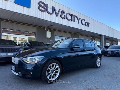 Usata BMW 116 116 CV (85 kW) 2012 Blu/azzurro Utilitaria