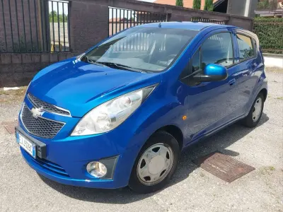 Usata Chevrolet Spark LS 68 CV (50 kW) 2011 Blu/azzurro Utilitaria