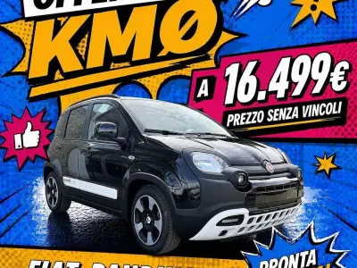 Nuova Fiat Panda Cross Cross 65 CV (47 kW) 2026 Nero cinema Utilitaria