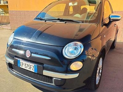 Usata Fiat 500 Lounge 69 CV (50 kW) 2012 Nero Utilitaria