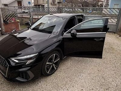 Usata Audi A3 S-Line 150 CV (110 kW) 2020 Nero Berlina