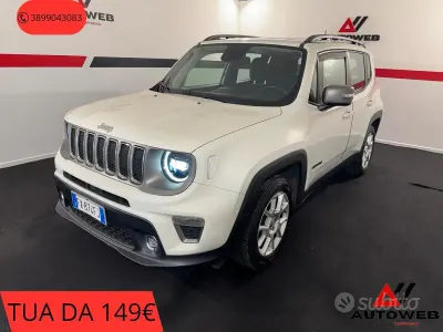 Usata Jeep Renegade Limited 120 CV (88 kW) 2019 Bianco SUV