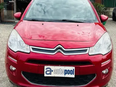 Usata Citroën C3 PureTech 82 CV (60 kW) 2014 Rosso Berlina
