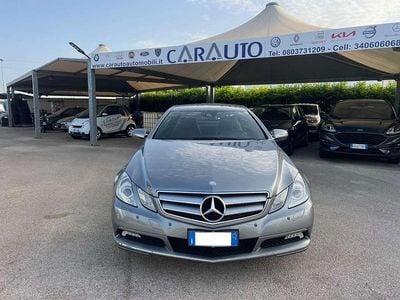 Usata Mercedes E250 Avantgarde 204 CV (150 kW) 2010 Grigio Coupé