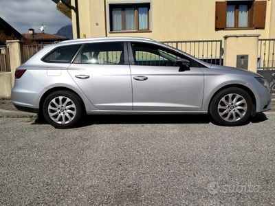 Usata Seat Leon Business 105 CV (77 kW) 2016 Grigio Station wagon