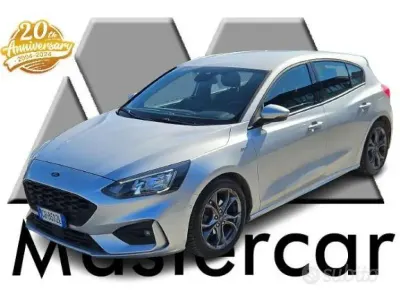 Brugt Ford Focus ST-Line 120 HK (88 kW) 2020 Grå Sedan