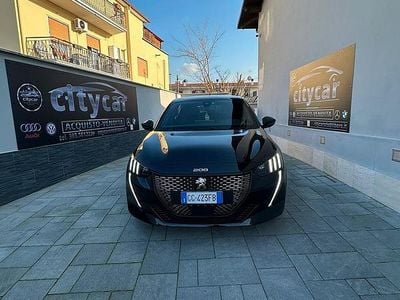 Usata Peugeot 208 GT-line 101 CV (74 kW) 2021 Nero Utilitaria
