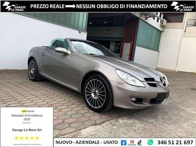 Usata Mercedes SLK200 163 CV (119 kW) 2004 Grigio Cabrio