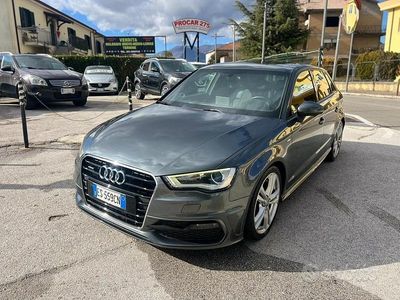 Usata Audi A3 S-Line 184 CV (135 kW) 2013 Grigio Berlina