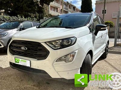 Usata Ford Ecosport ST-Line 100 CV (73 kW) 2018 Bianco SUV