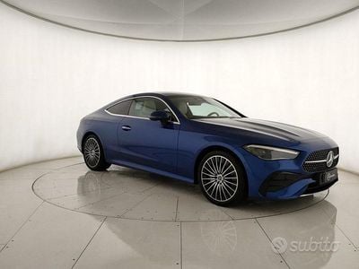 Usata Mercedes CLE200 AMG Line Premium Plus 204 CV (150 kW) 2024 Blu Coupé