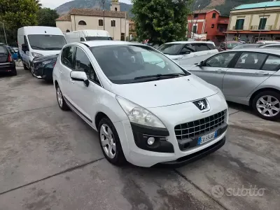 Usata Peugeot 3008 109 CV (80 kW) 2010 Bianco Station wagon