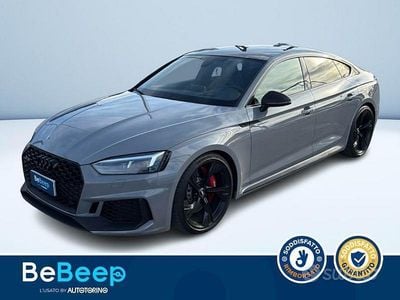 Usata Audi RS5 Sportback Exclusive 450 CV (330 kW) 2019 Grigio metallizzato Berlina