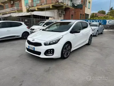 Usata Kia Ceed GT-Line 136 CV (100 kW) 2016 Bianco Utilitaria