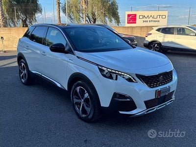 Usata Peugeot 3008 GT-line 130 CV (95 kW) 2018 Bianco SUV