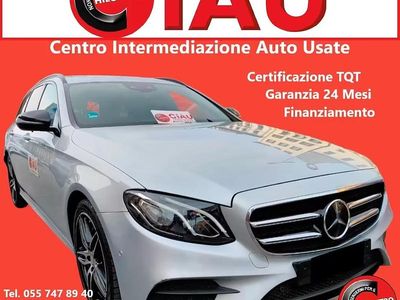 Usata Mercedes E220 Premium Plus 194 CV (142 kW) 2017 Grigio Station wagon