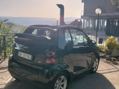 Usata Smart ForTwo Cabrio 45 CV (33 kW) 2008 Nero Cabrio