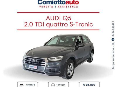 Usata Audi Q5 Business 190 CV (139 kW) 2019 Grigio SUV