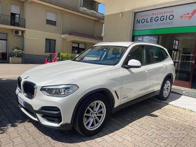 Usata BMW X3 Advantage 190 CV (139 kW) 2018 Bianco SUV