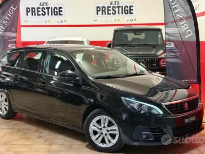 Usata Peugeot 308 Business-Line 131 CV (96 kW) 2018 Nero Station wagon