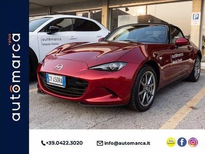 Usata Mazda MX5 Exclusive-Line 132 CV (97 kW) 2025 Rosso Cabrio