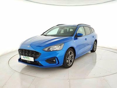 Usata Ford Focus ST-Line 125 CV (91 kW) 2021 Blu Station wagon