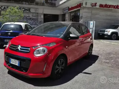 Usata Citroën C1 Shine 69 CV (50 kW) 2016 Rosso Utilitaria