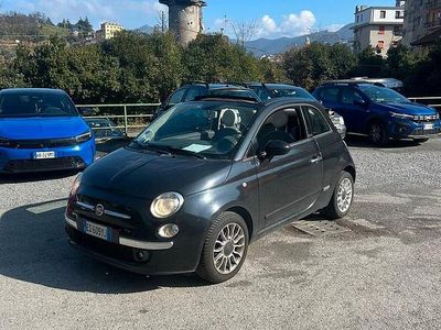 Usata Fiat 500C 69 CV (50 kW) 2014 Nero Cabrio