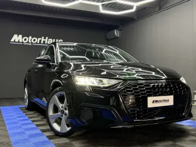 Brugt Audi A3 Advanced 116 HK (85 kW) 2021 Sort Sedan