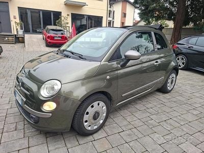Usata Fiat 500C Rock 69 CV (50 kW) 2010 Verde Cabrio