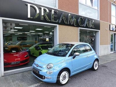 Usata Fiat 500 69 CV (50 kW) 2018 Blu Cabrio