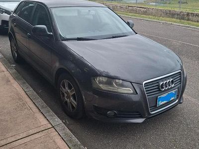 Usata Audi A3 105 CV (77 kW) 2009 Nero Utilitaria