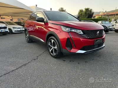Usata Peugeot 3008 GT 131 CV (96 kW) 2021 Rosso SUV