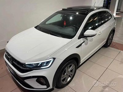 Usata VW Taigo R-line 110 CV (80 kW) 2022 Bianco SUV