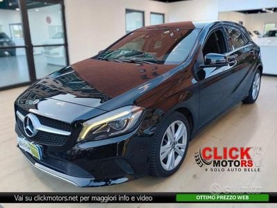 Usata Mercedes A200 136 CV (100 kW) 2018 Nero Berlina