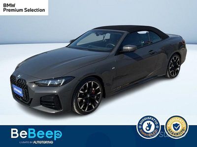 Usata BMW 420 M Sport 190 CV (139 kW) 2025 Grigio metallizzato Cabrio