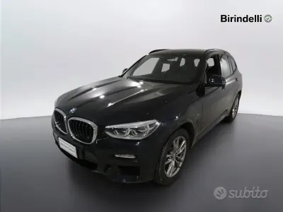 Usata BMW X3 M Sport 190 CV (139 kW) 2018 Blu SUV