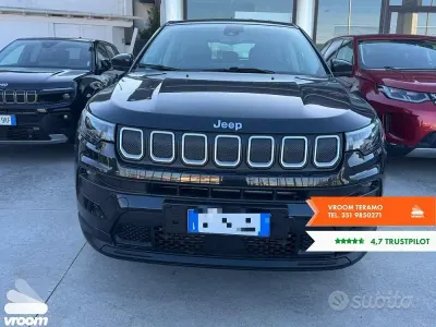 Usata Jeep Compass Longitude 131 CV (96 kW) 2021 Nero SUV