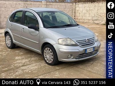 Usata Citroën C3 Exclusive 73 CV (53 kW) 2003 Argento Berlina