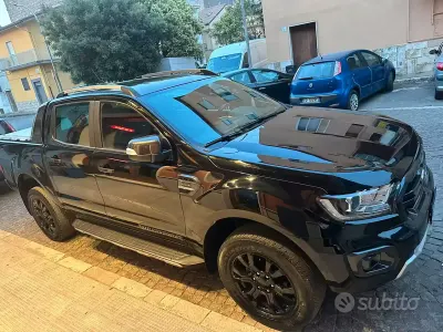 Usata Ford Ranger Wildtrack 170 CV (125 kW) 2021 Nero Pick-up