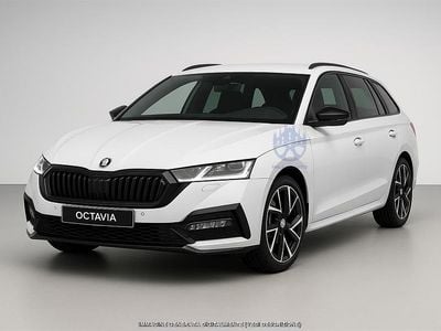 Usata Skoda Octavia SportLine 204 CV (150 kW) 2022 Bianco Station wagon
