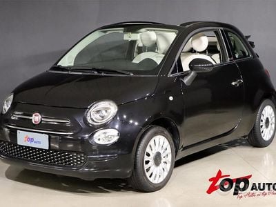 Usata Fiat 500C 69 CV (50 kW) 2019 Nero Cabrio