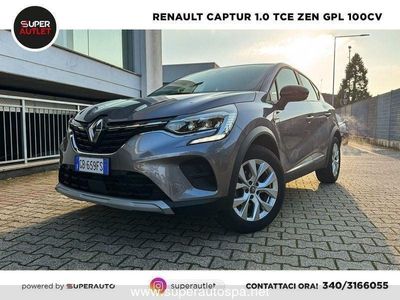 usata Renault Captur Captur1.0 tce Zen Gpl 100cv - Metallizzata GPL - Manuale