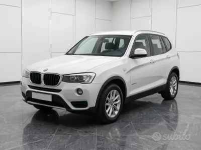 Usata BMW X3 Comfort Edition 190 CV (139 kW) 2017 Bianco SUV