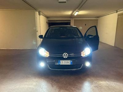 Usata VW Golf VI 105 CV (77 kW) 2010 Nero Utilitaria