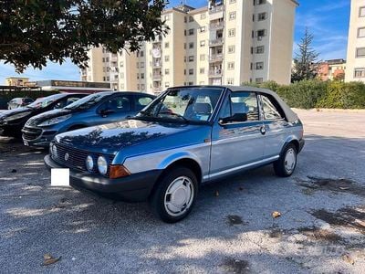 Usata Fiat Ritmo 85 CV (62 kW) 1984 Azzurro Cabrio